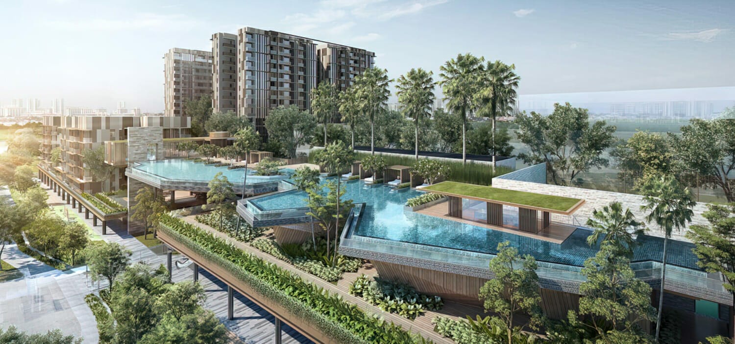 Dairy Farm Residences Aerial View impression