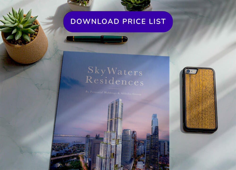 skywaters residences price list