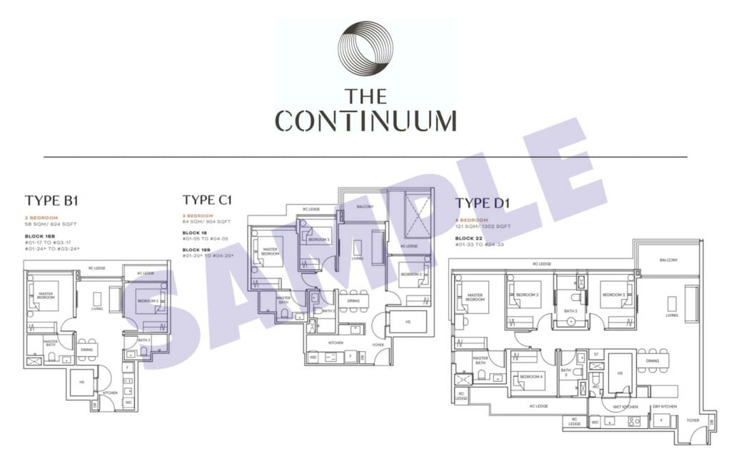 the continuum floor plan